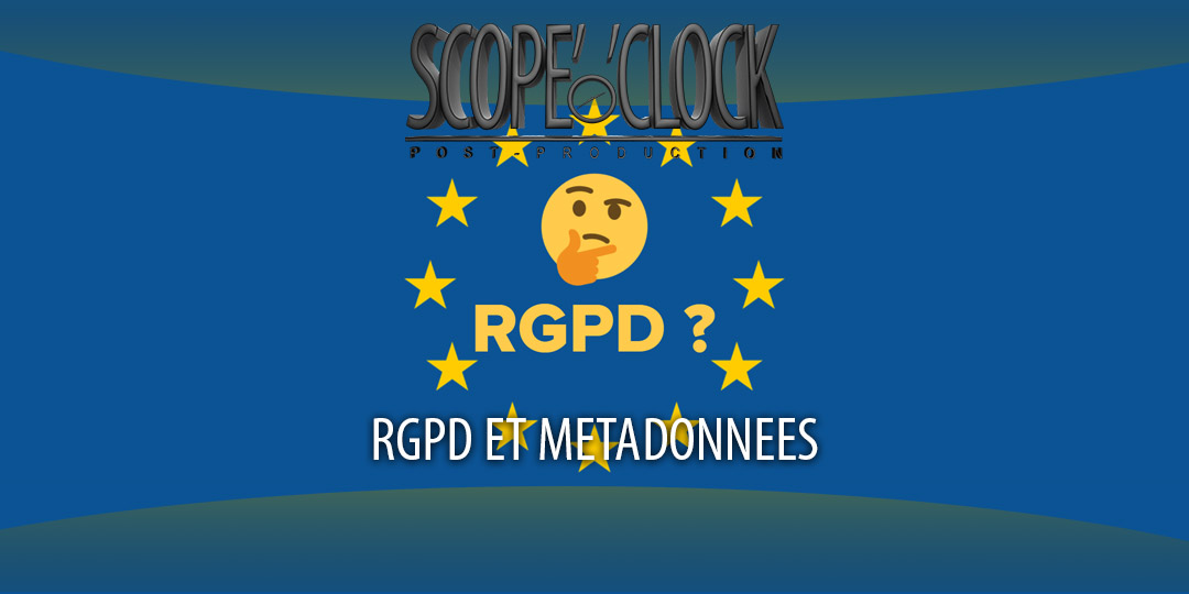 Le RGPD et les métadonnées